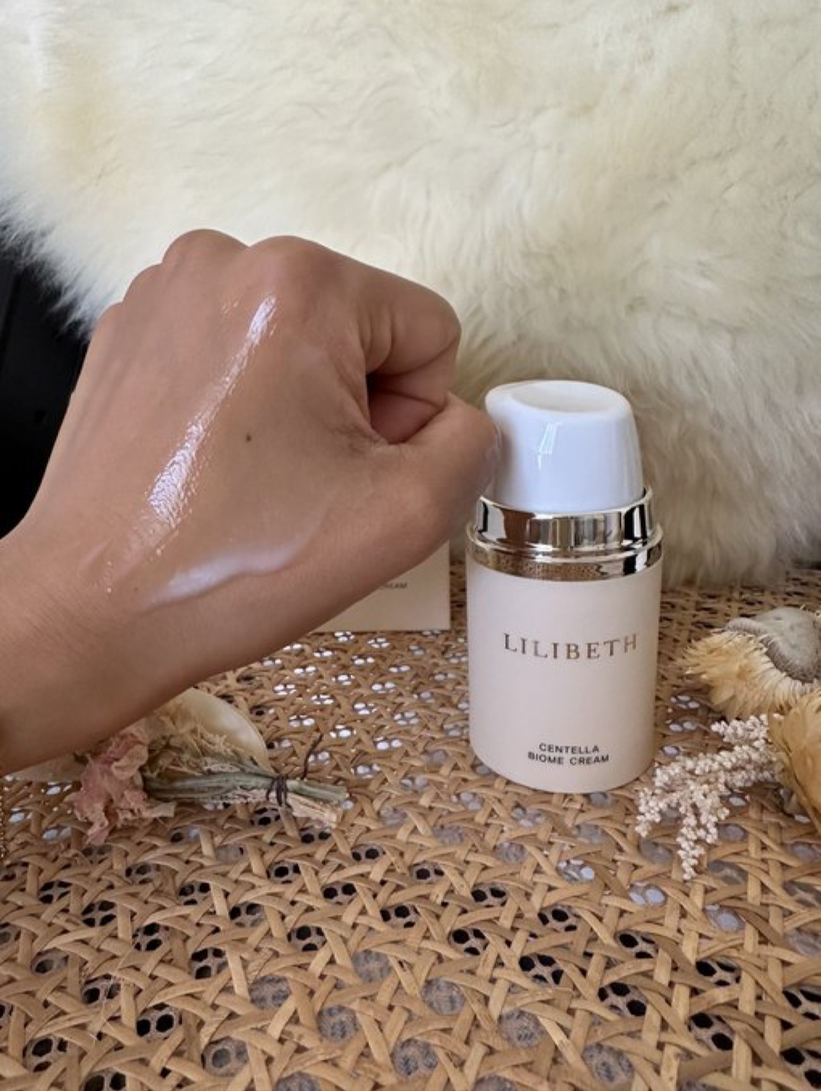 センテラバイオームクリーム/LILIBETH/フェイスクリームを使ったクチコミ（2枚目）