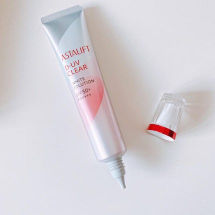 D-UVクリア ホワイトソリューション/アスタリフト/日焼け止めクリームを使ったクチコミ(2枚目)