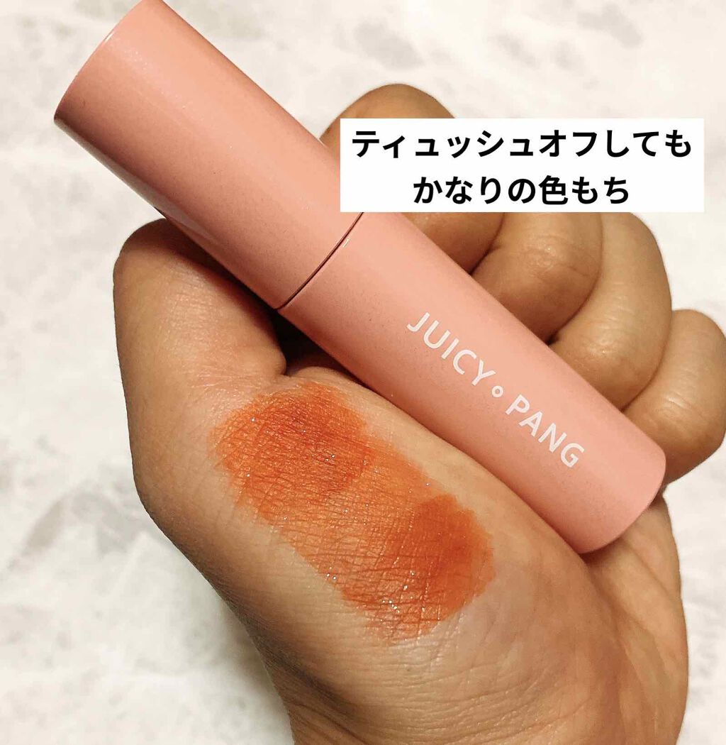 アピュー ジューシーパン スパークリングティント/A’pieu/口紅を使ったクチコミ（3枚目）