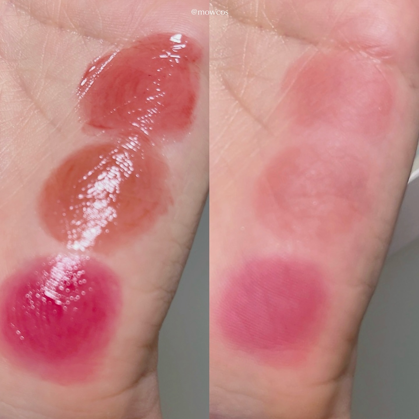 ロウグロウジェルティント/hince/リップティントを使ったクチコミ（3枚目）