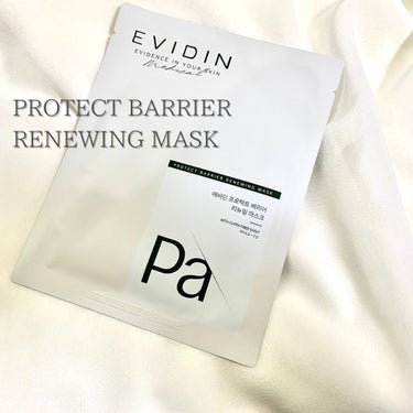 PROTECT BARRIER RENEWING MASK/EVIDIN/シートマスク・パックを使ったクチコミ（2枚目）