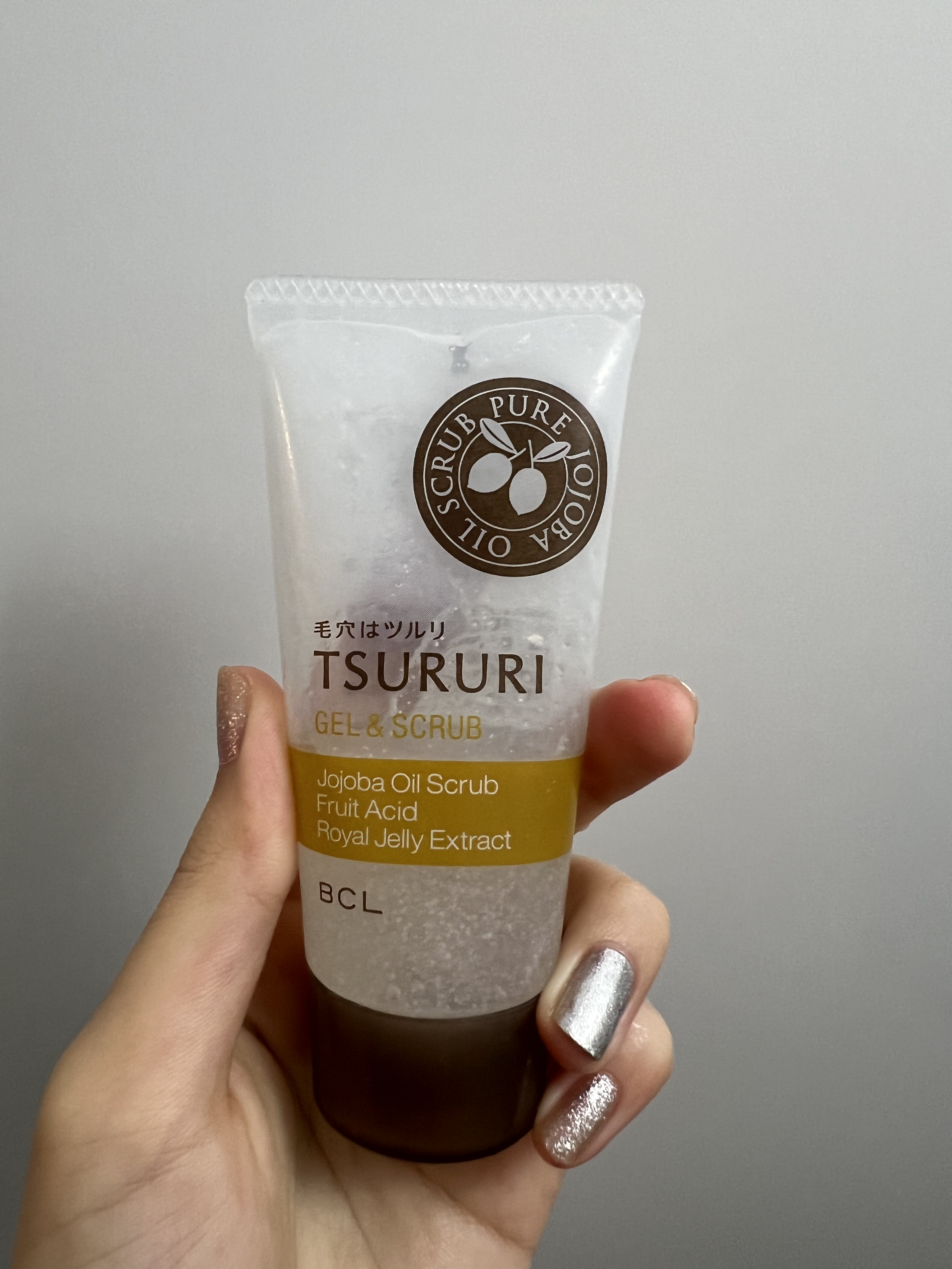 角栓溶かす ジェル＆スクラブ/ツルリ/ピーリングを使ったクチコミ（1枚目）
