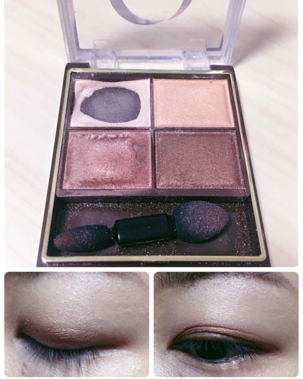 スキニーリッチシャドウ/excel/アイシャドウパレットを使ったクチコミ(1枚目)