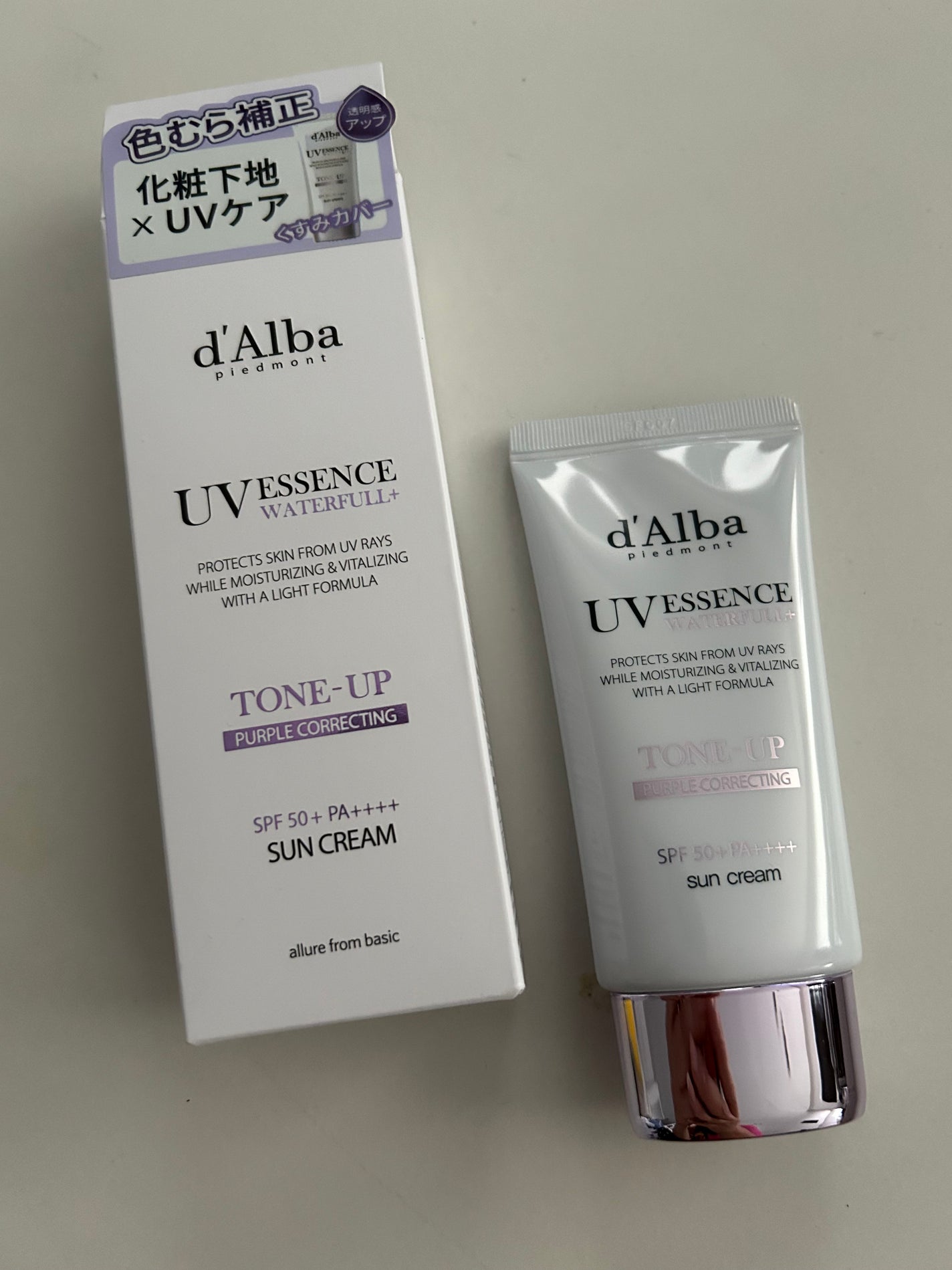 S on LIPS 「ダルバ ウォータフルトーンアップサンクリーム パープルトーンア..」(1枚目)