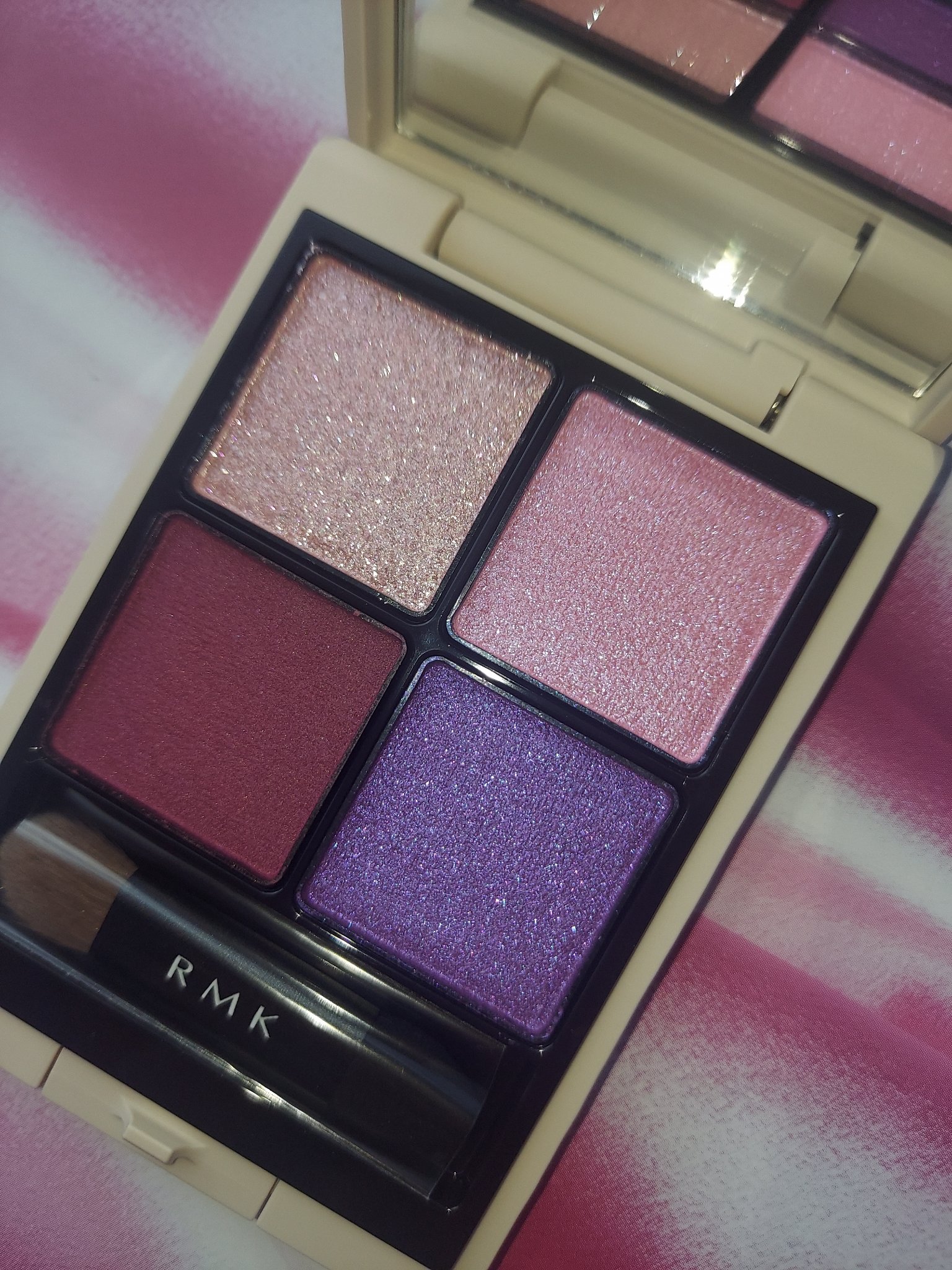 RMK シンクロマティック アイシャドウパレット/RMK/アイシャドウパレットを使ったクチコミ（2枚目）