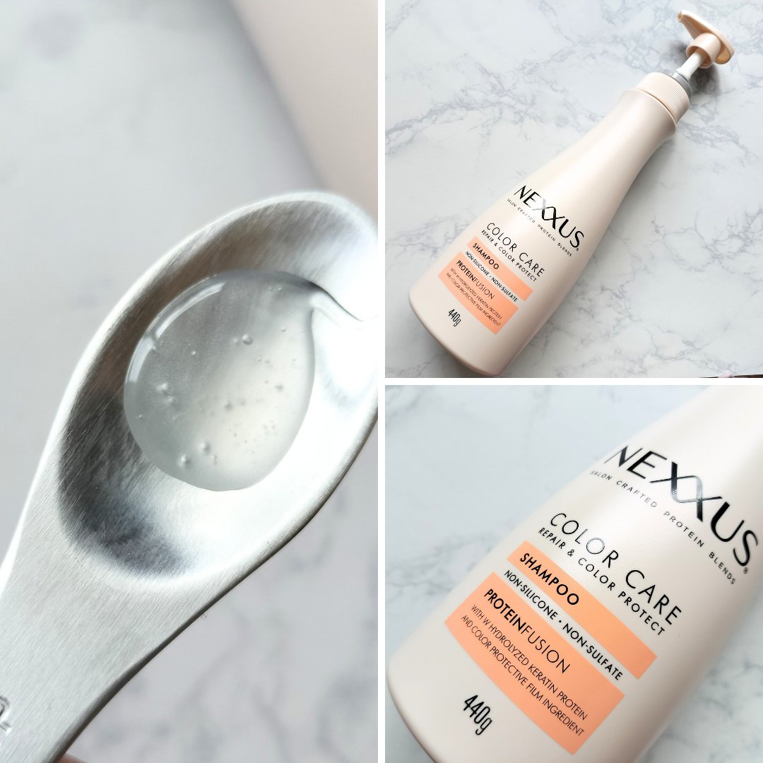 ネクサス リペア＆カラープロテクト シャンプー／トリートメント/NEXXUS(ネクサス)/市販シャンプーを使ったクチコミ（2枚目）