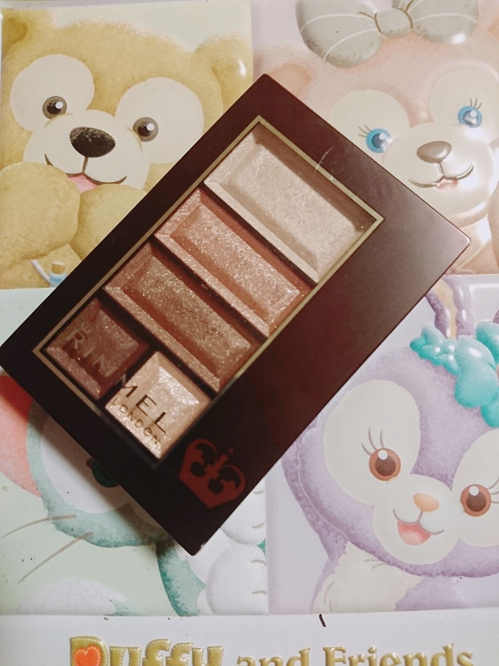 ショコラスウィート アイズ/リンメル ロンドン/アイシャドウパレットを使ったクチコミ（1枚目）