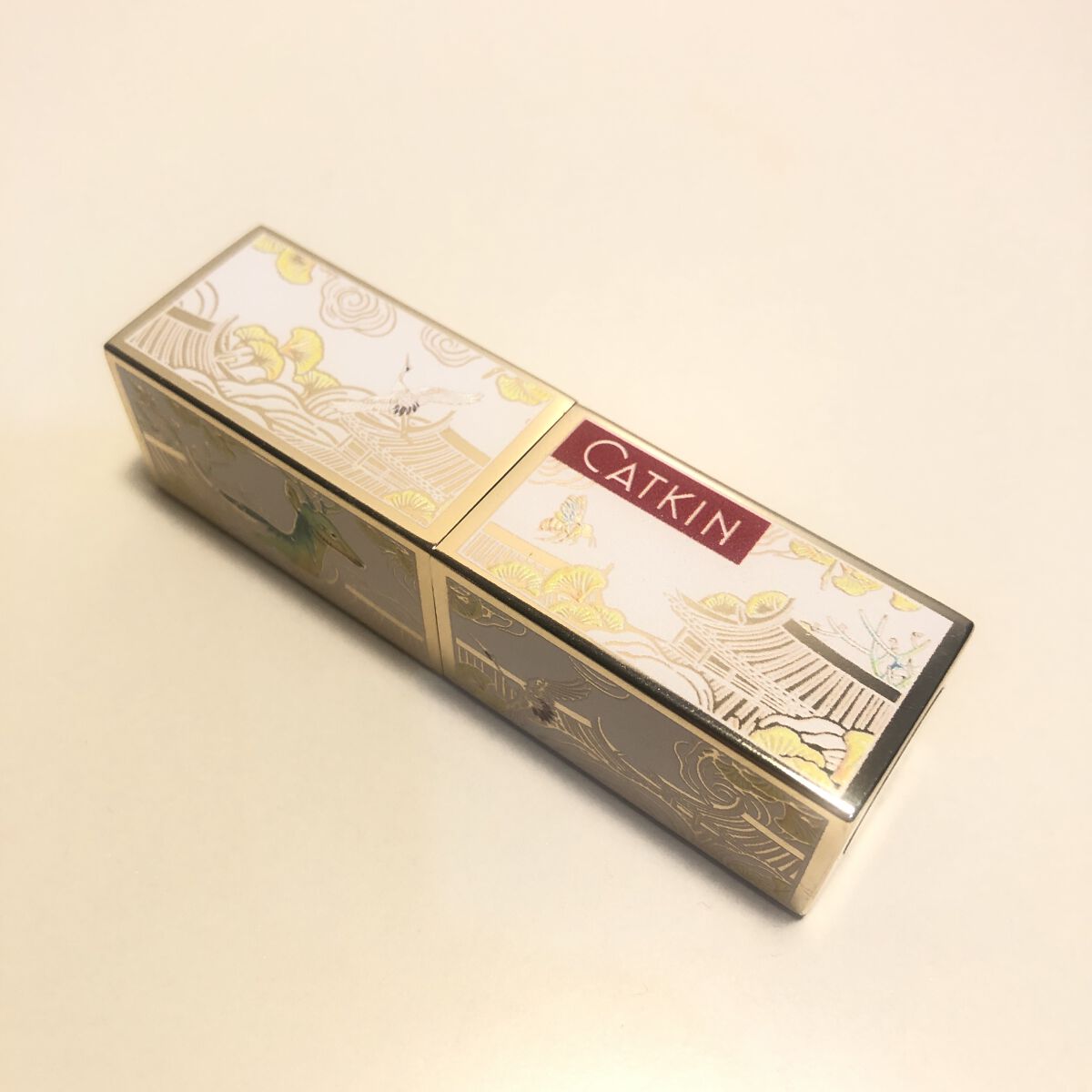 CATKIN Dreamworld Carving Lipstickのクチコミ「CATKIN
Dreamworld Carving Lipstick　C04

中国コスメ、彫.....」（1枚目）