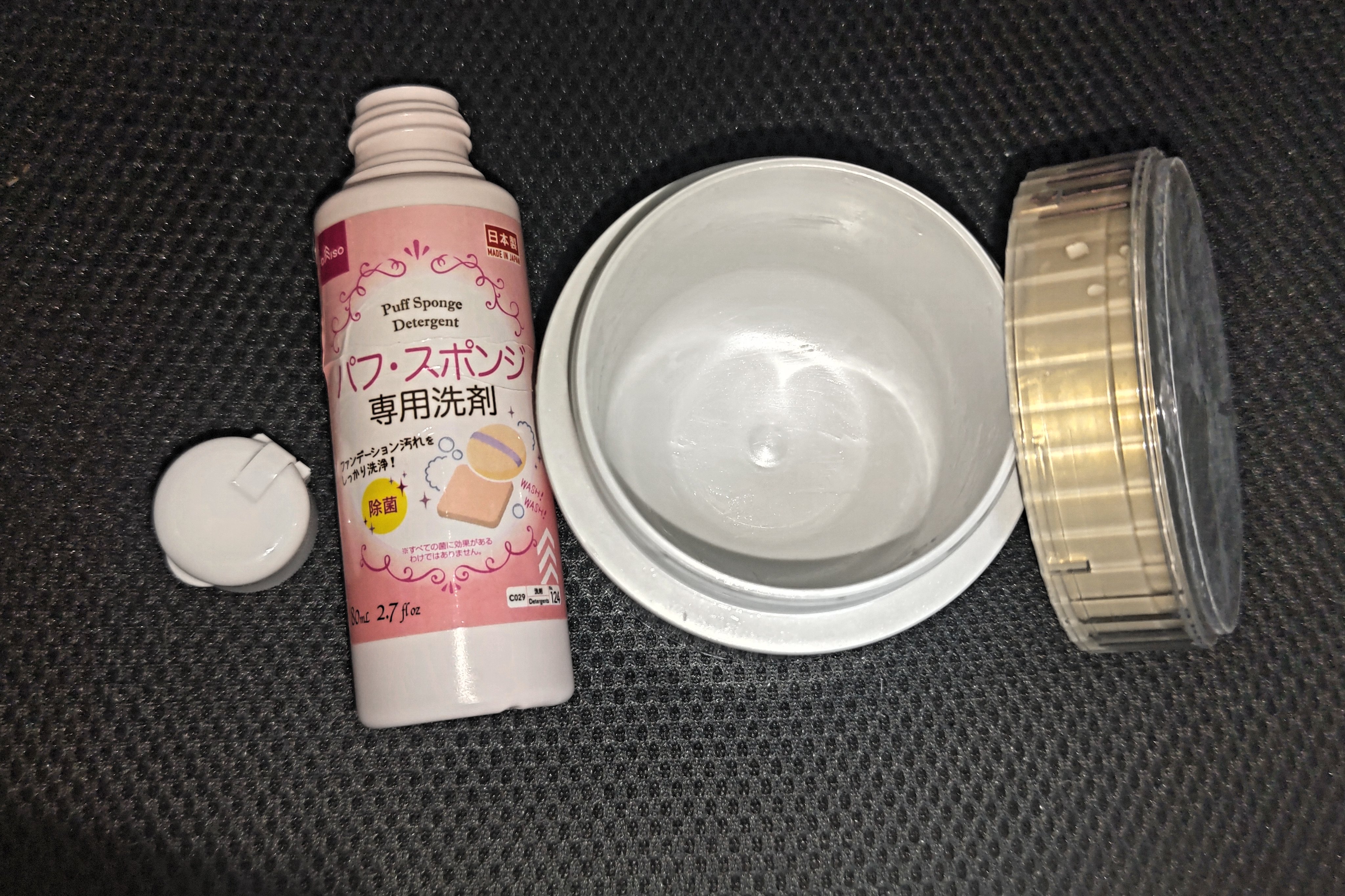 パフ・スポンジ専用洗剤/DAISO/その他化粧小物を使ったクチコミ（1枚目）