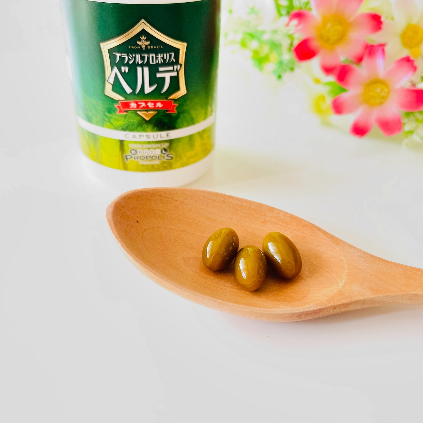 ブラジルプロポリスベルデカプセル/コパル物産/健康サプリメントを使ったクチコミ（3枚目）