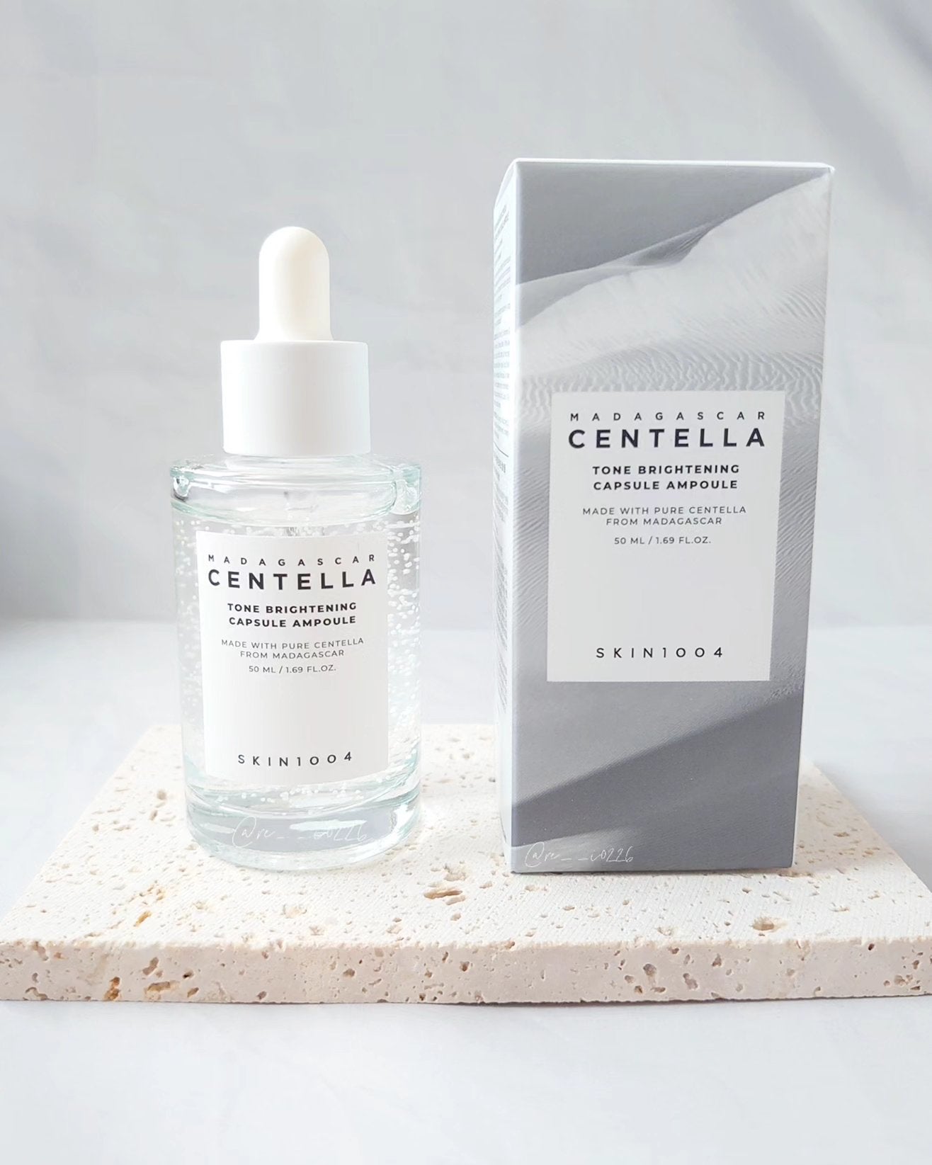 トーンブライトニング カプセルアンプル/SKIN1004/美容液を使ったクチコミ(1枚目)