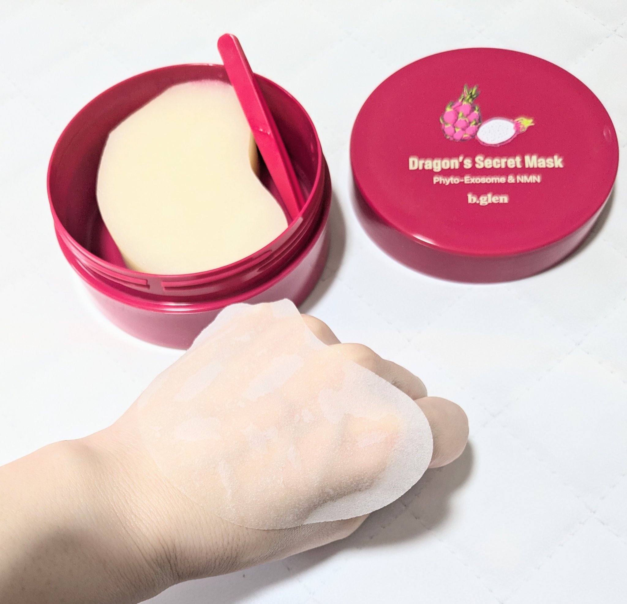 ドラゴンズシークレットマスク (60枚入り)/b.glen/シートマスク・パックを使ったクチコミ（3枚目）