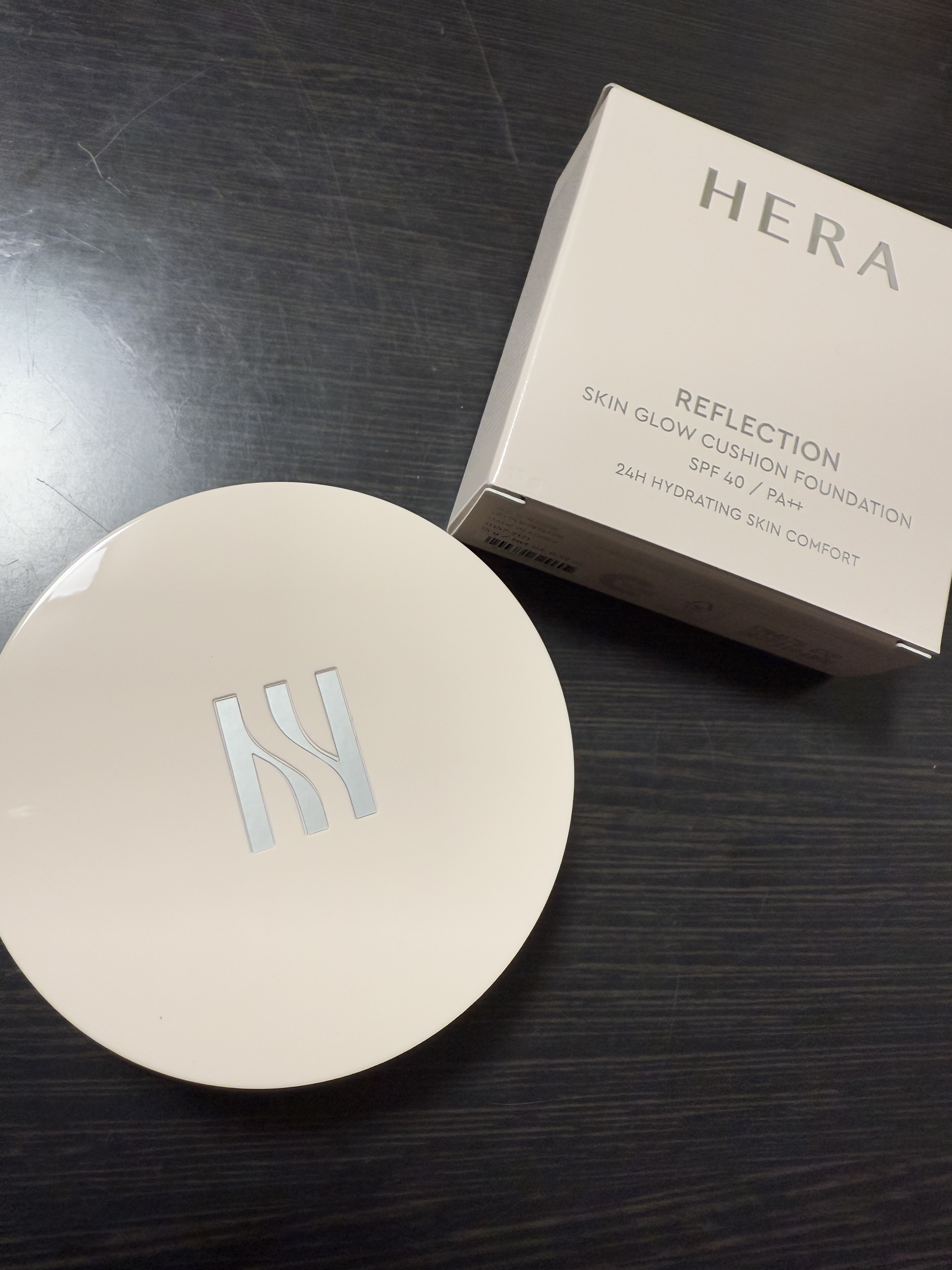 リフレクション スキン グロウ クッション ファンデーション 21C1 ローズバニラ/HERA/クッションファンデーションを使ったクチコミ（1枚目）