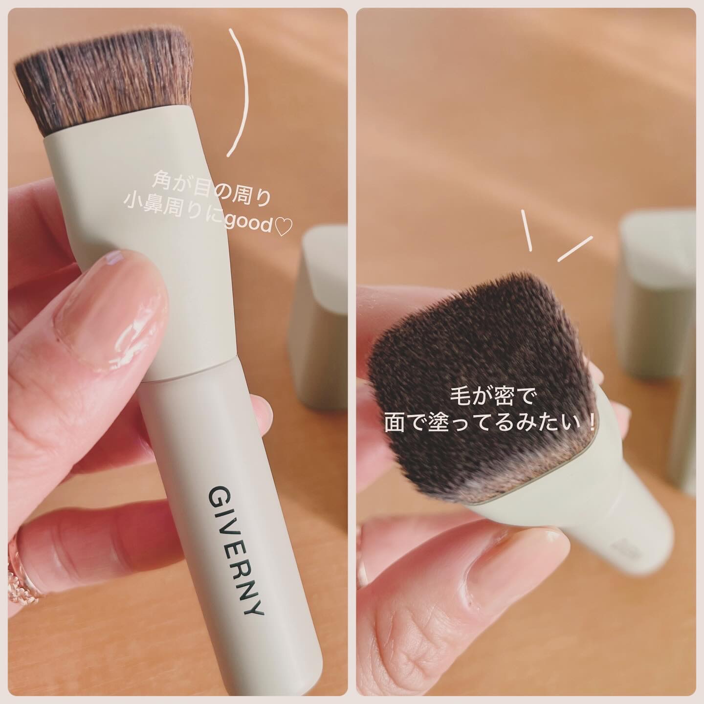 ジヴェルニー 密着カバーファンデーション 23 ミディアムベージュ/GIVERNY/リキッドファンデーションを使ったクチコミ（2枚目）