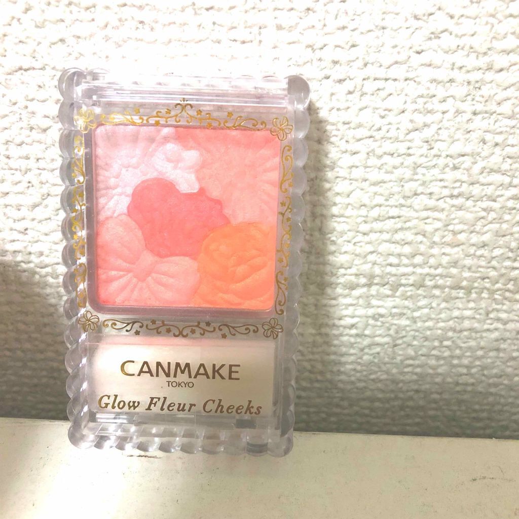 グロウフルールチークス/キャンメイク/パウダーチークを使ったクチコミ(1枚目)