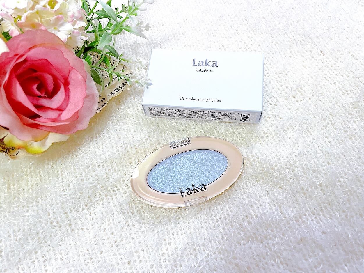 ドリームビームハイライター/Laka/パウダーハイライトを使ったクチコミ(2枚目)