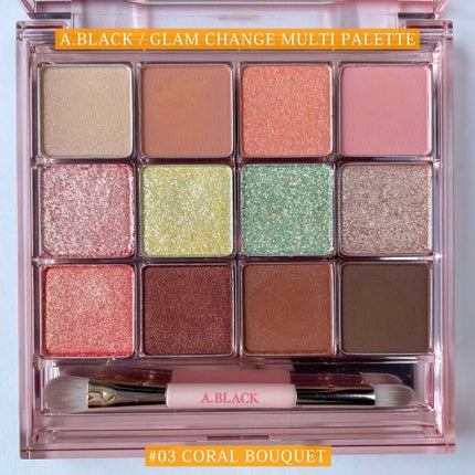 グラムチェンジマルチパレット/A.BLACK/マルチパレットを使ったクチコミ(3枚目)