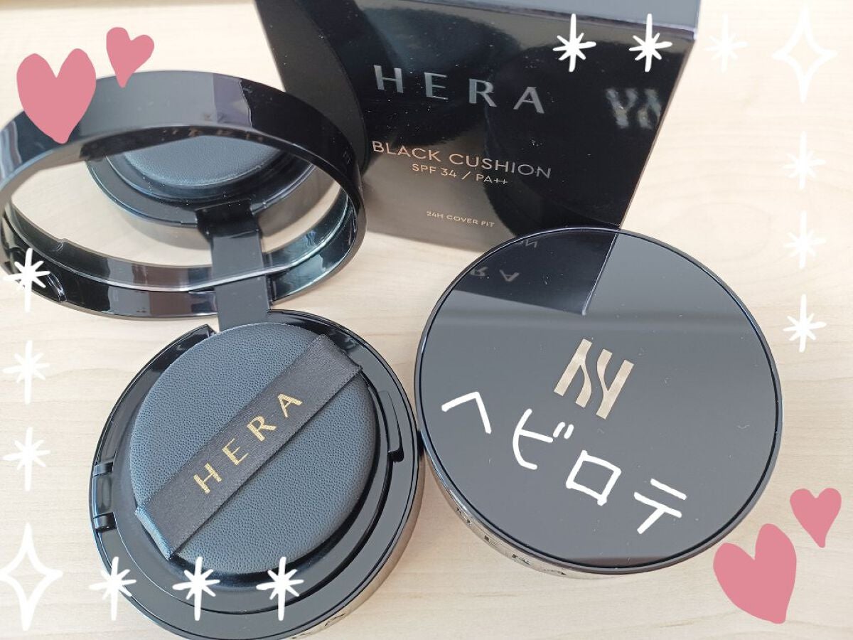 ブラック クッション/HERA/クッションファンデーションを使ったクチコミ(1枚目)