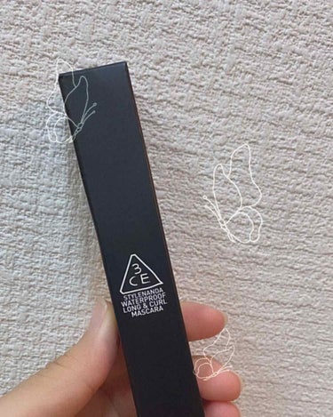 3CE WATERPROOF LONG & CURL MASCARA #BLACK/3CE/マスカラを使ったクチコミ（1枚目）