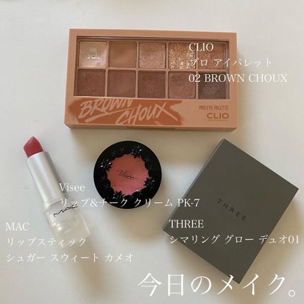 THREE シマリング グロー デュオ/THREE/クリームハイライトを使ったクチコミ(1枚目)