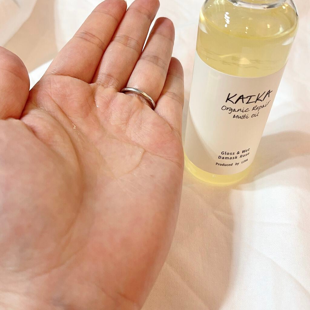 オーガニックマルチオイル/KAIKA/ヘアオイルを使ったクチコミ(2枚目)