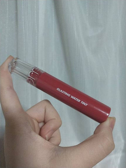 グラスティングウォーターティント/rom&nd/リップティントを使ったクチコミ(1枚目)