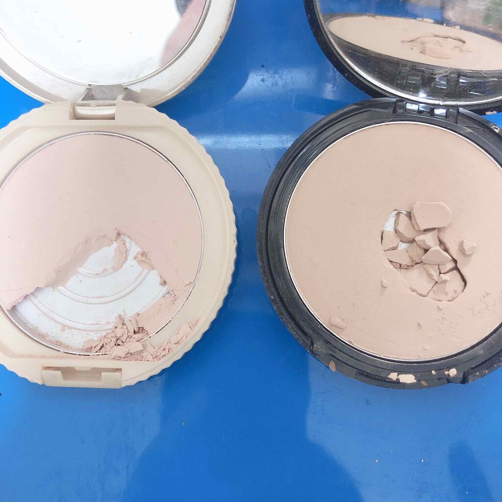 【旧品】マシュマロフィニッシュパウダー/キャンメイク/プレストパウダーを使ったクチコミ(2枚目)