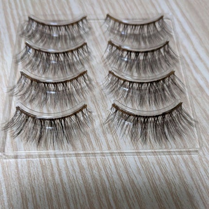 ミッシュブルーミン 3Dアイラッシュライン No.12 スウィートブラウン/ミッシュブルーミン/つけまつげを使ったクチコミ(2枚目)