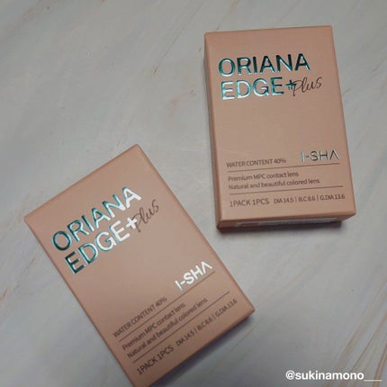 ORIANA EDGE+1DAY/蜜のレンズ/ワンデー(1DAY)カラコンを使ったクチコミ(4枚目)