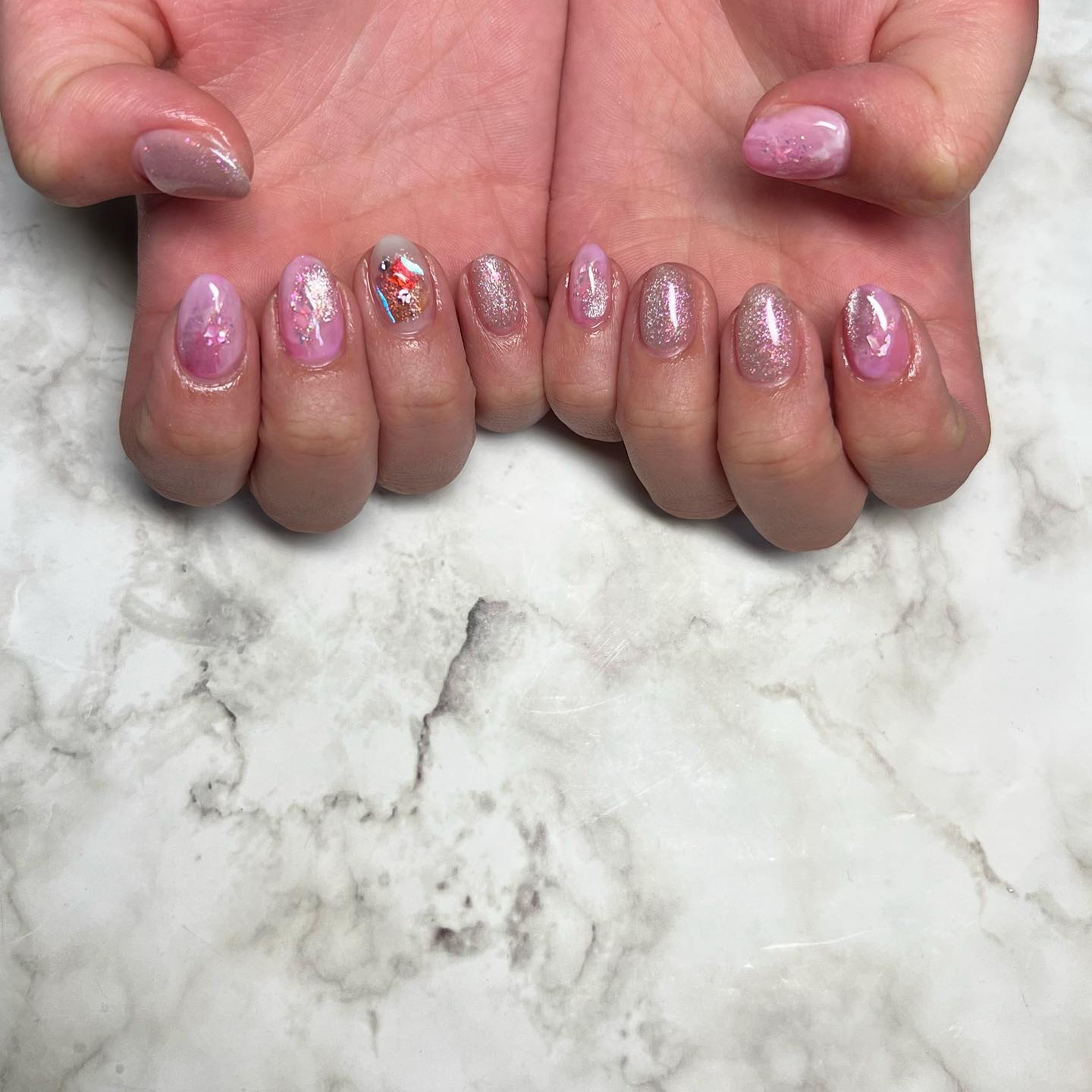 #ピンクネイル,#春ネイル,#キラキラネイル,#ネイル,#ニュアンスネイル,#スカルプネイル,#ジェルネイル,#ママネイル,#ギャルネイル,#大人ネイル,#派手ネイル,#ネイル,#城陽ネイル,#京都ネイル,#大阪ネイル,#奈良ネイルのネイルデザイン