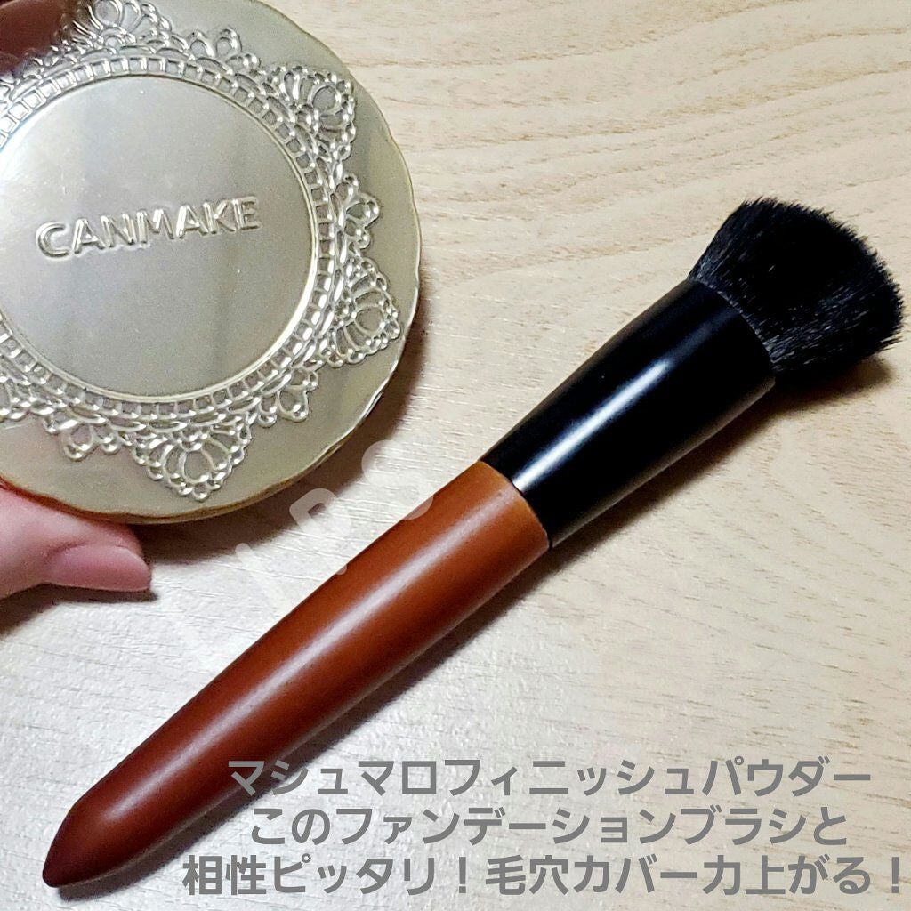 ごくふわブラシ/DAISO/メイクブラシを使ったクチコミ(2枚目)