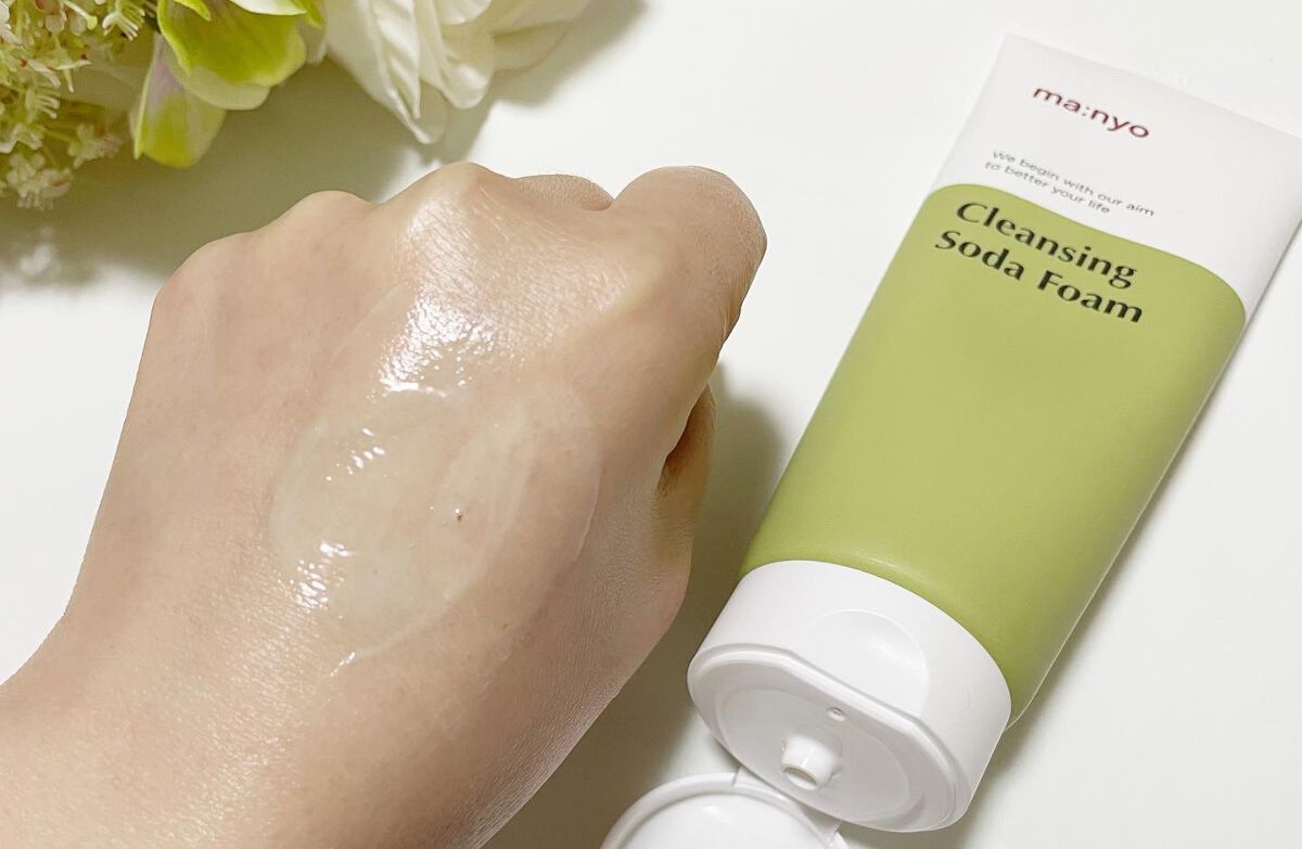ソーダ洗顔料/manyo/洗顔フォームを使ったクチコミ(4枚目)