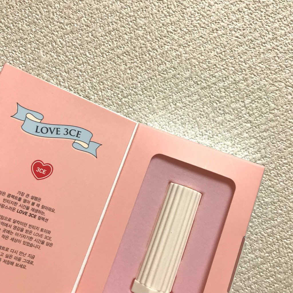 LOVE 3CE VELVET LIPSTICK/3CE/口紅を使ったクチコミ(2枚目)