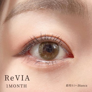 ReVIA 1month ReVIA1month[COLOR]/ReVIA/１ヶ月（１MONTH）カラコンを使ったクチコミ（1枚目）