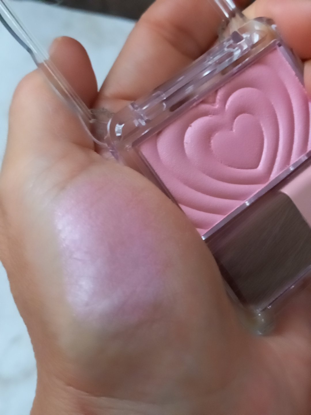 ナチュラル チークN/CEZANNE/パウダーチークを使ったクチコミ（3枚目）