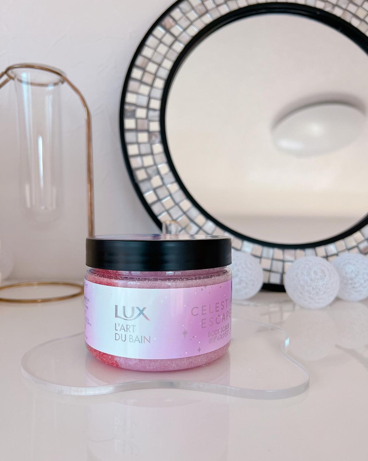 セレスティアルエスケープ ボディスクラブ		/LUX/ボディスクラブを使ったクチコミ（2枚目）