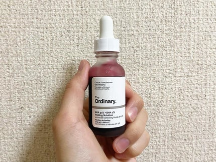 The Ordinary AHA 30% + BHA 2% Peeling Solutionのクチコミ「❤️血みどろピーリングでツルツル剥きたて卵肌へ❤️
.
.
the ordinary
AHA3.....」(1枚目)