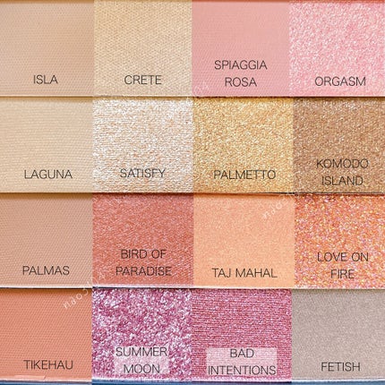 サマーアンレイテッド アイシャドーパレット/NARS/アイシャドウパレットを使ったクチコミ(5枚目)