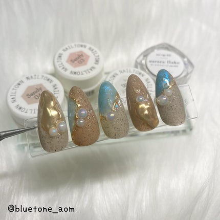 ネイルタウンジェル サンディジェル/NAILTOWN/ジェルネイルを使ったクチコミ(5枚目)