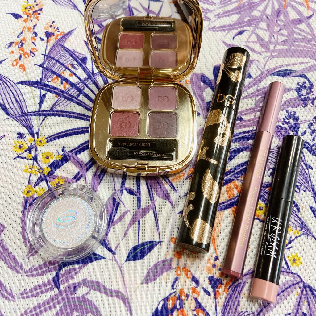 フェリンアイズ インテンスアイシャドウ クアッド/DOLCE&GABBANA BEAUTY/アイシャドウパレットを使ったクチコミ(2枚目)