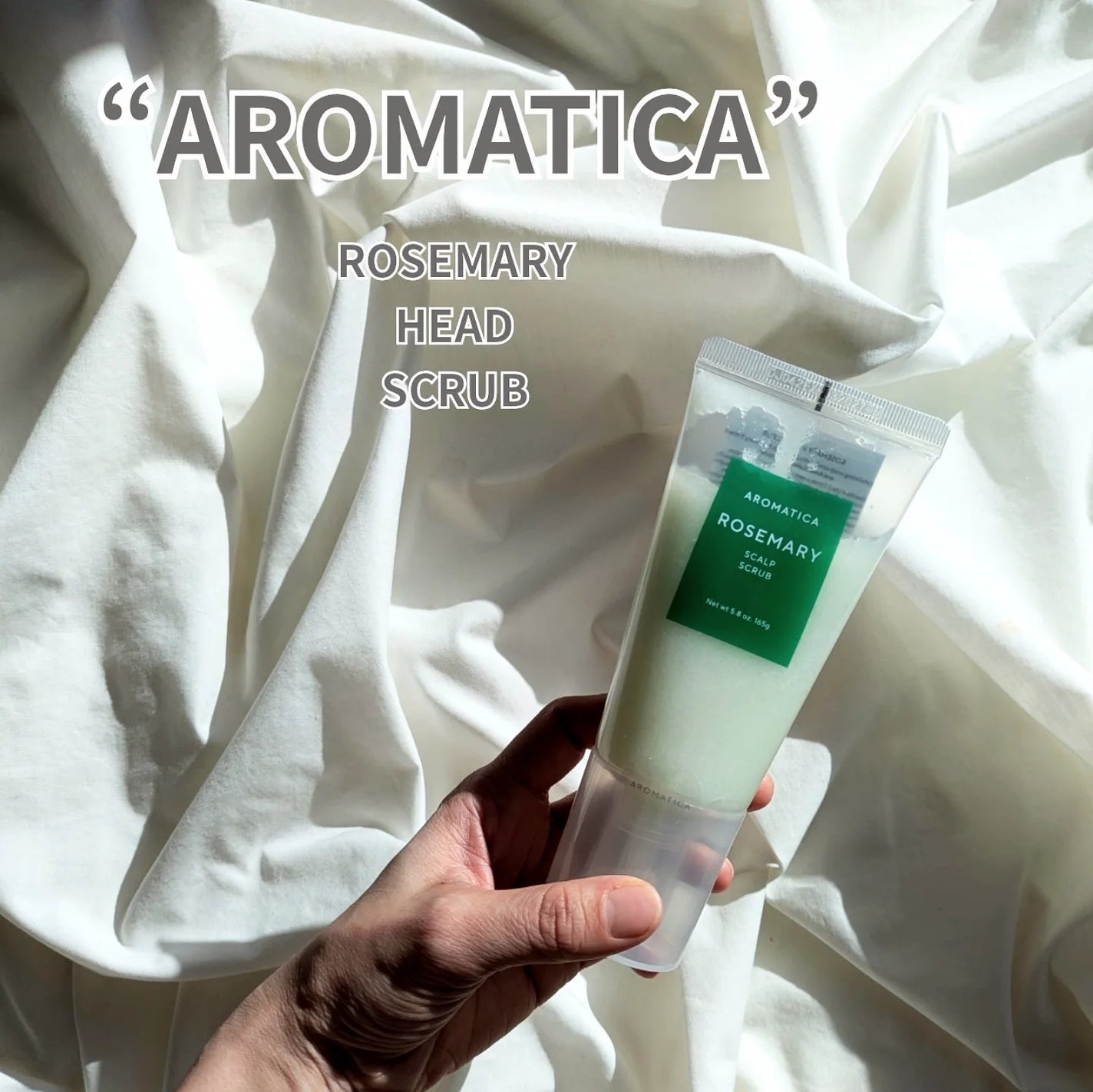 ローズマリー スカルプ スクラブ/AROMATICA/ヘッドスクラブを使ったクチコミ(1枚目)