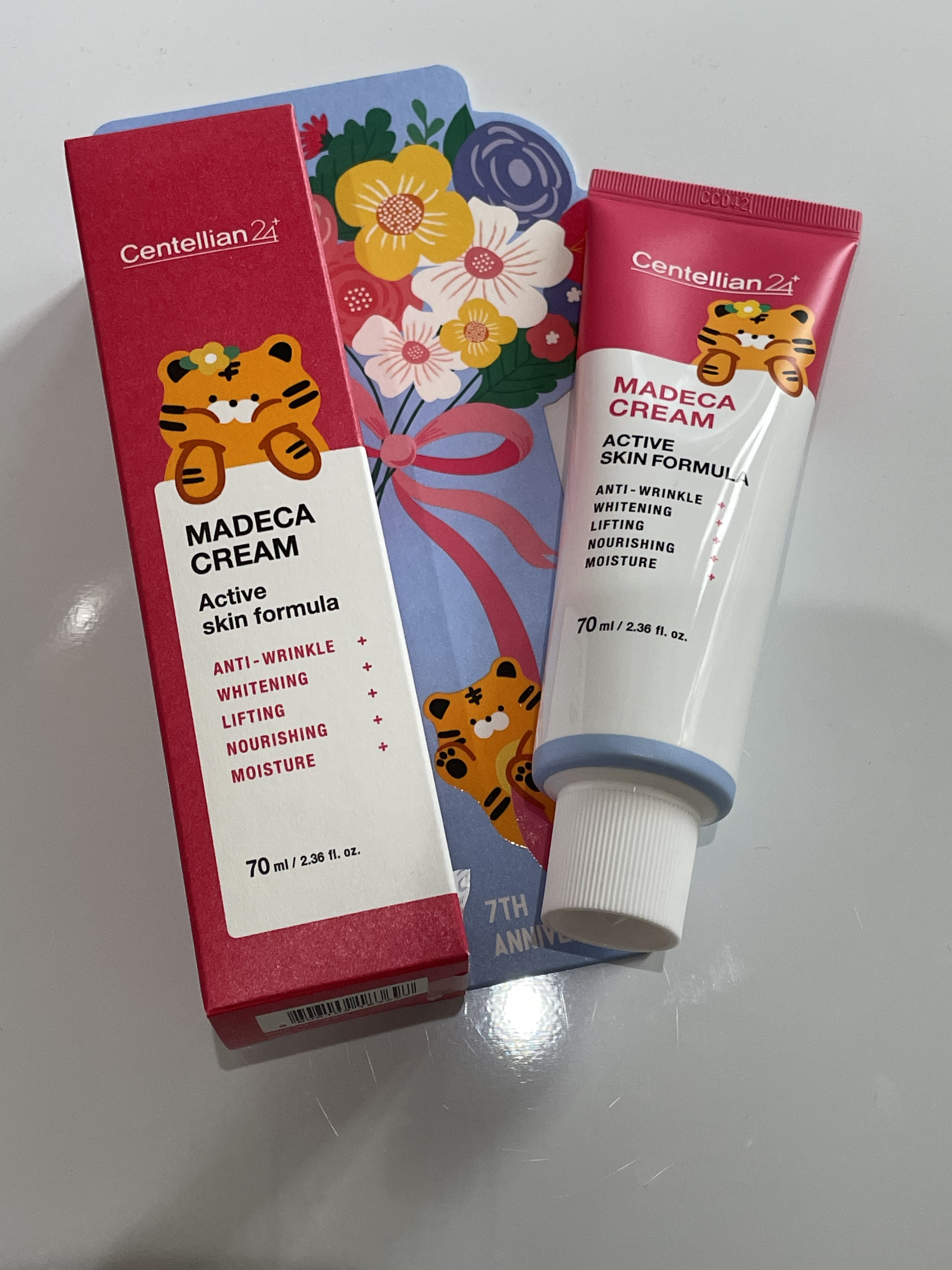 マデカクリーム アクティブ スキンフォーミュラ（シーズン５）THANK YOUエディション/センテリアン24/フェイスクリームを使ったクチコミ（3枚目）