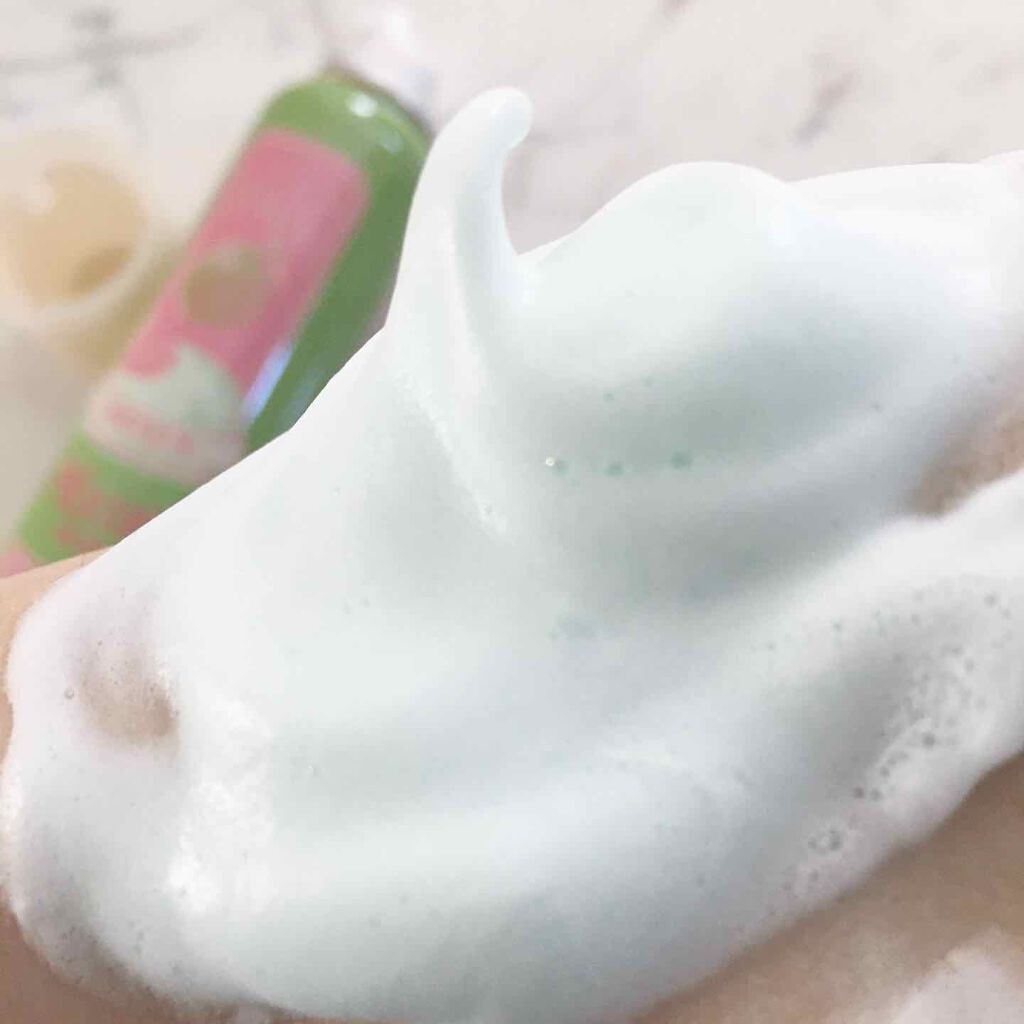 モッチスキン吸着泡洗顔FM(メロン)/MoccHi SKIN/泡洗顔を使ったクチコミ(3枚目)