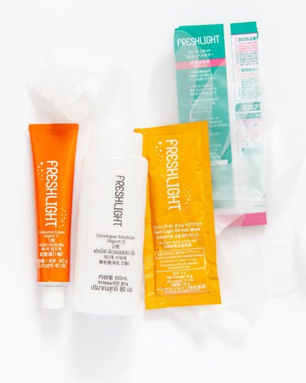 ミルキーヘアカラー/フレッシュライト/ヘアカラーを使ったクチコミ(3枚目)