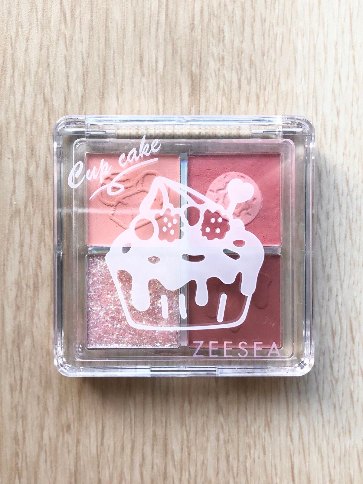 ZEESEAデザートコレクション4カラーアイシャドウパレット/ZEESEA/アイシャドウパレットを使ったクチコミ(1枚目)