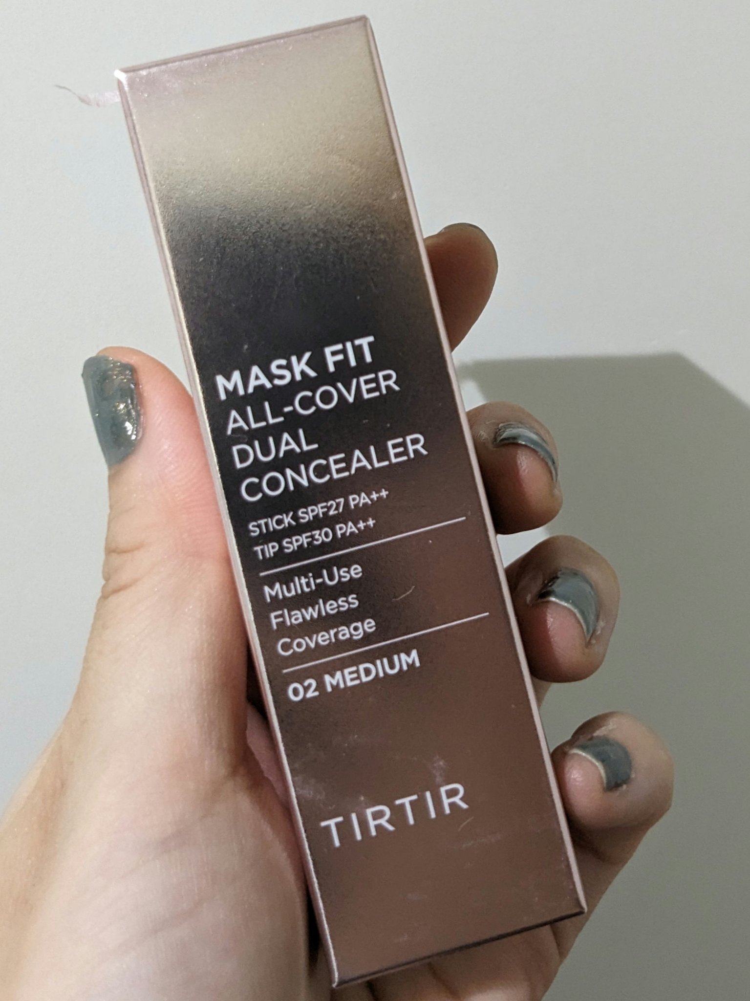 マスクフィットオールカバーデュアルコンシーラー/TIRTIR(ティルティル)/コンシーラーを使ったクチコミ（3枚目）