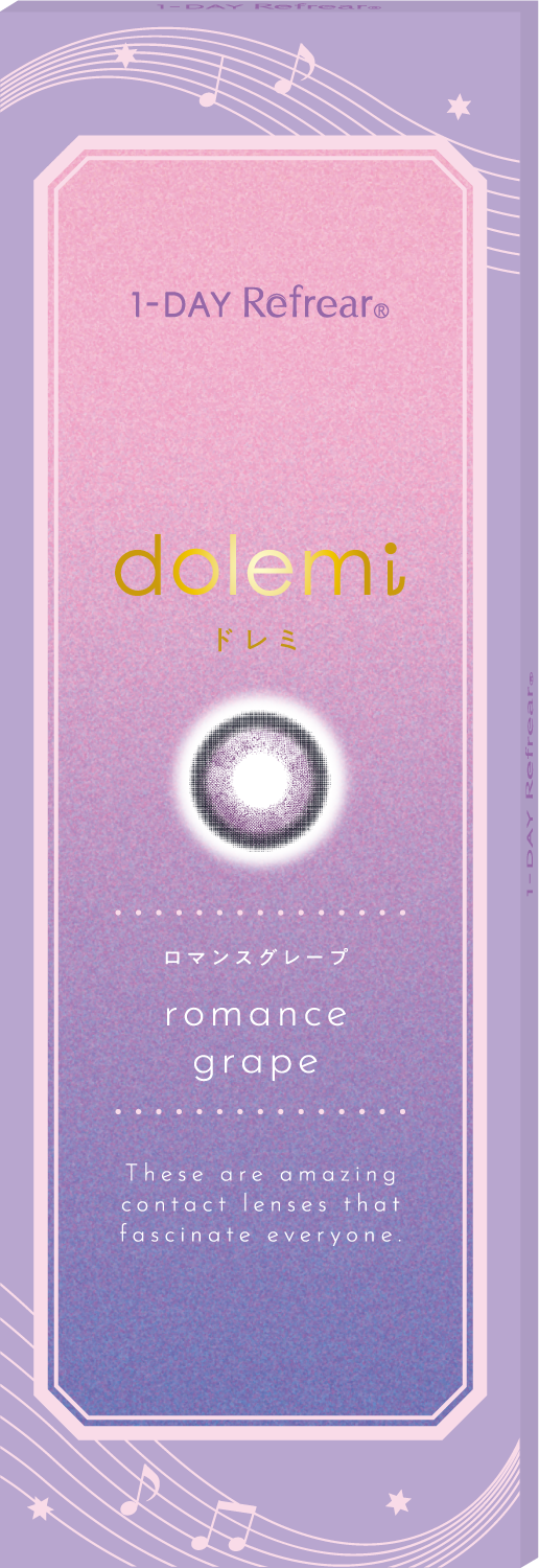 1-DAY Refrear dolemi ロマンスグレープ