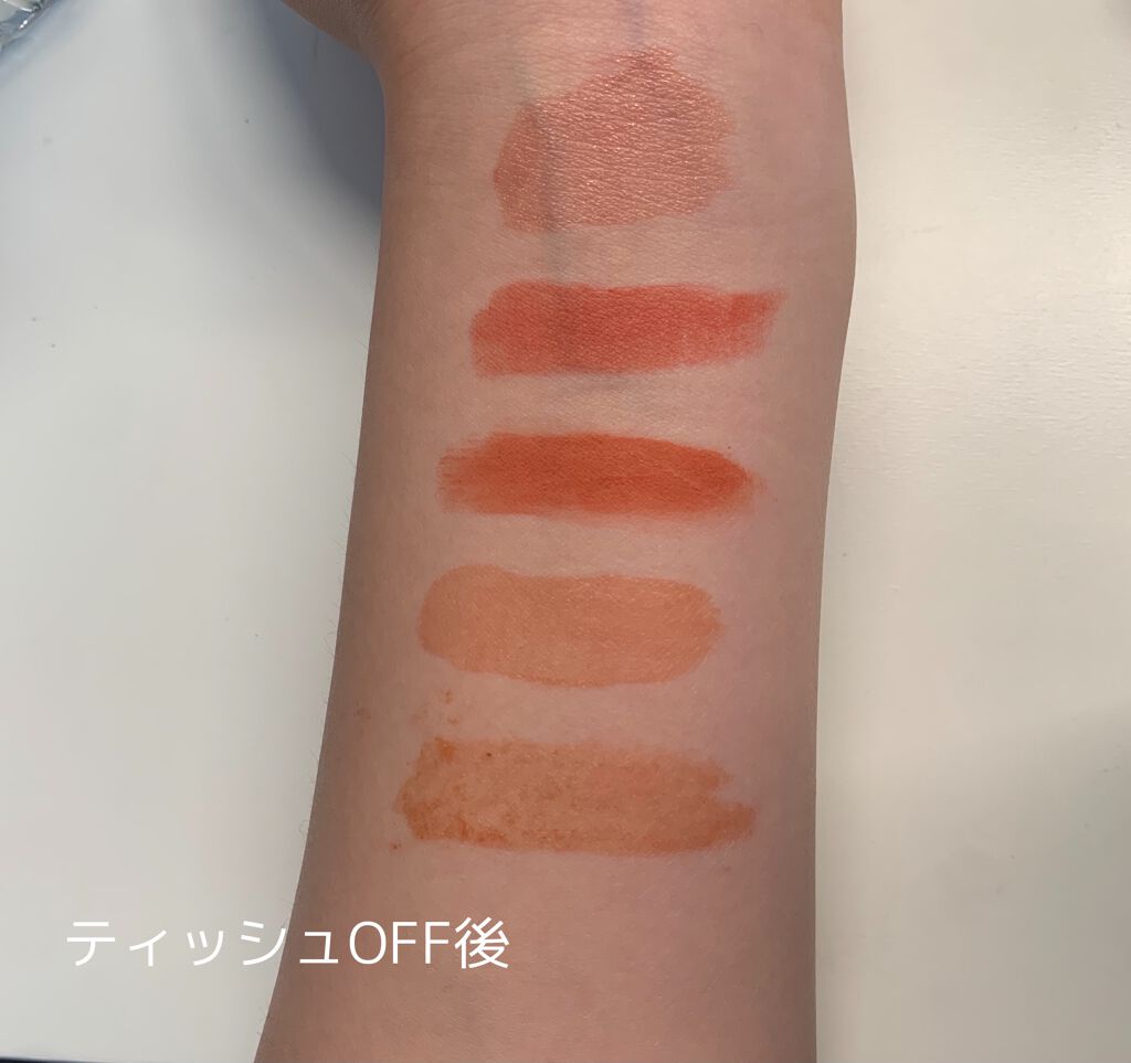 シースルーマットティント/rom&nd/リップティントを使ったクチコミ（3枚目）