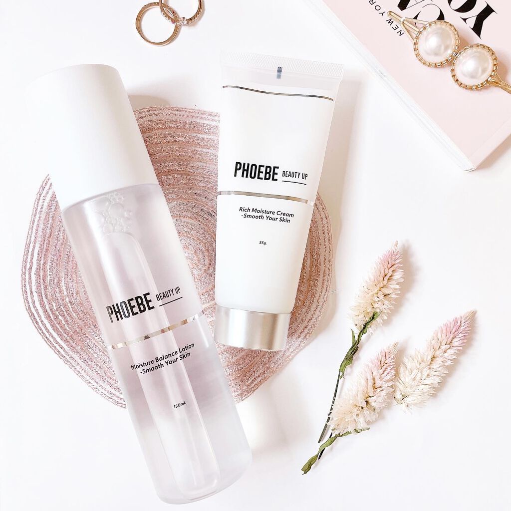 yuna on LIPS 「☽𓂃꙳⋆新作✨化粧水とクリームが発売🎉PHOEBEBEAUTY..」(1枚目)