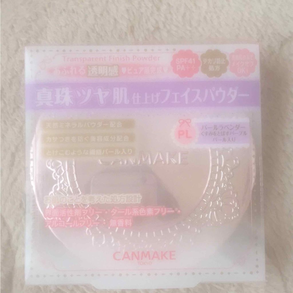 トランスペアレントフィニッシュパウダー/キャンメイク/プレストパウダーを使ったクチコミ(1枚目)